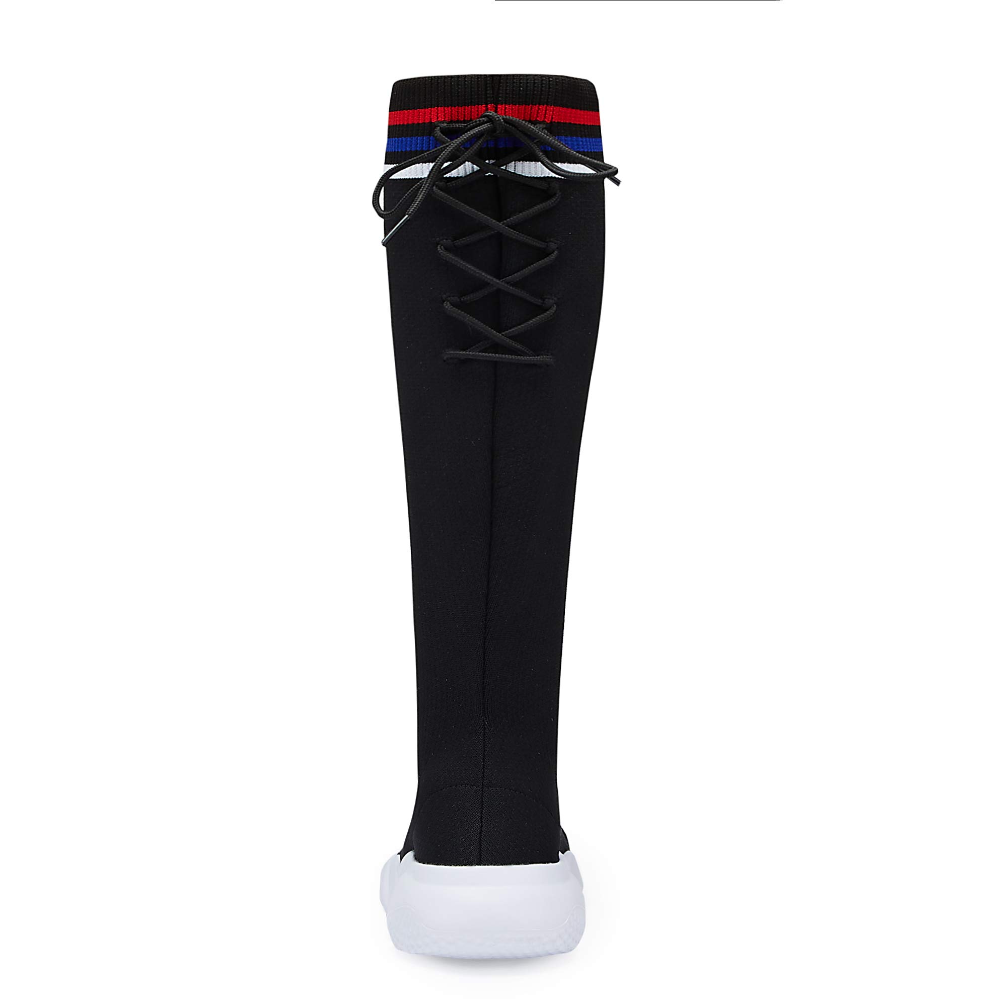 Casbeam Women's Knee High Boots - Slip-On Sock Sneakers for Girls, Comfortable High Top Shoes for Women | Perfect for Winter Fashion, Casual Outfits & Streetwear