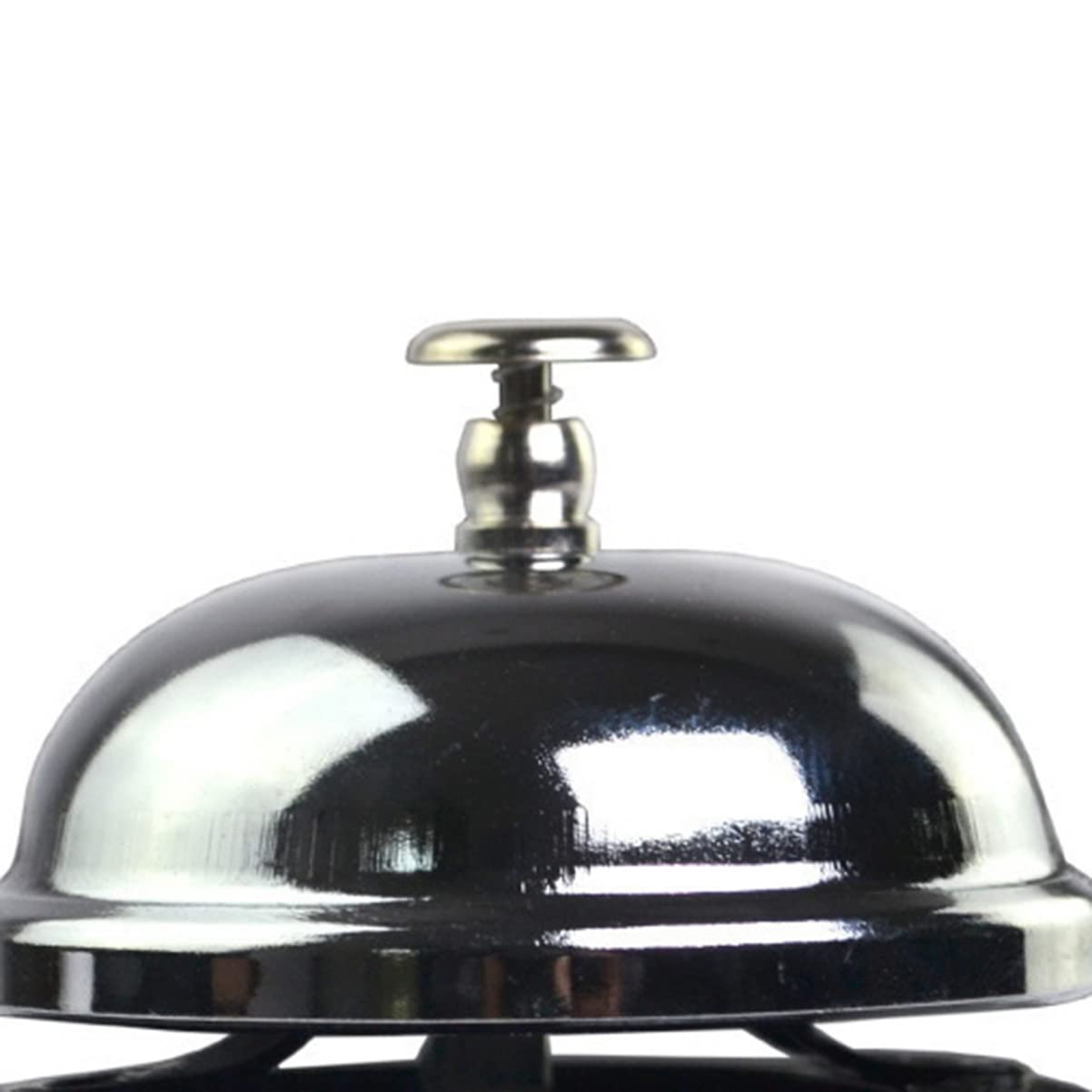 Pet Training Bell Set - 2 Pack Classic Handheld Service Call Bells for Dog & Cat Training, Office Reception, Wedding Events - Vintage Desk Bell for Home & Business Use