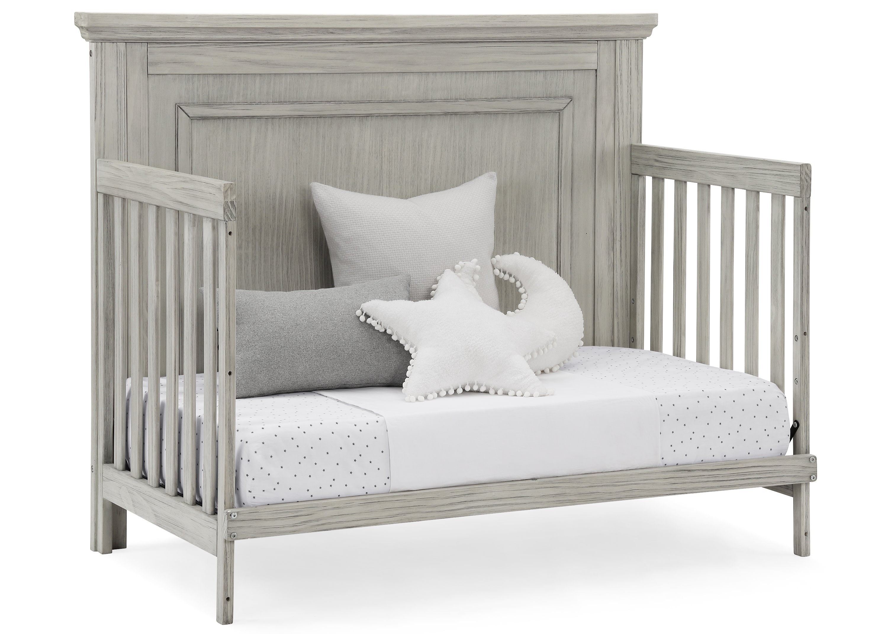 Paloma 4-in-1 Convertible Baby Crib - Toddler Bed, Daybed & Full-Size Bed - Modern Nursery Furniture for Boys & Girls - Perfect for Newborns to Teens Bedroom