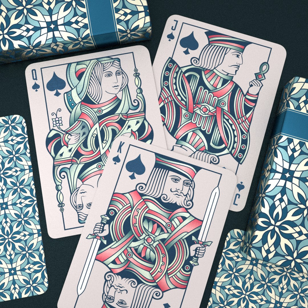 Varius Playing Cards - Premium Limited Edition Teal Deck for Poker, Magic Tricks & Card Games | Collectible & Gift for Card Enthusiasts