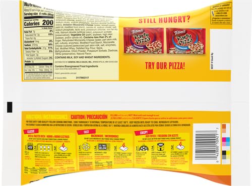 Totino's Cheese Pizza Rolls - Frozen Snacks (50 Count, 24.8 oz) | Quick Party Appetizers & Easy After-School Snacks for Kids