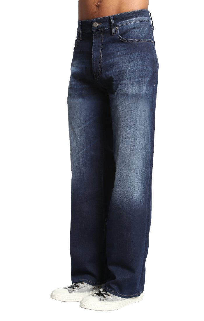 Mavi Men's Max Wide Leg Jeans - Comfortable Stretch Denim Pants for Casual Wear | Perfect for Everyday Outfits & Relaxed Style