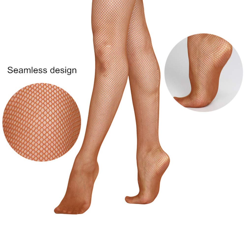 Sexy Mesh Stockings for Women - Seamless Soft Dance Fishnet Tights | Studio Basics Fashion Legwear for Parties, Cosplay & Night Out