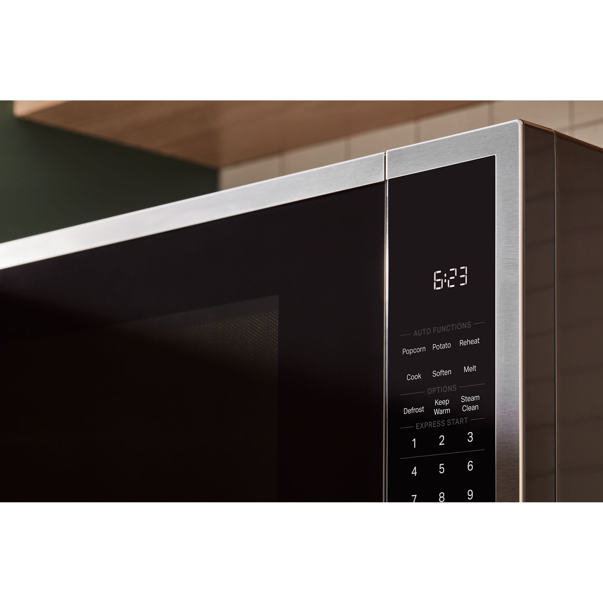 KitchenAid KMCS522SPS Stainless Steel Countertop Microwave with PrintShield Technology - Perfect for Small Kitchens, Dorms & Office Break Rooms