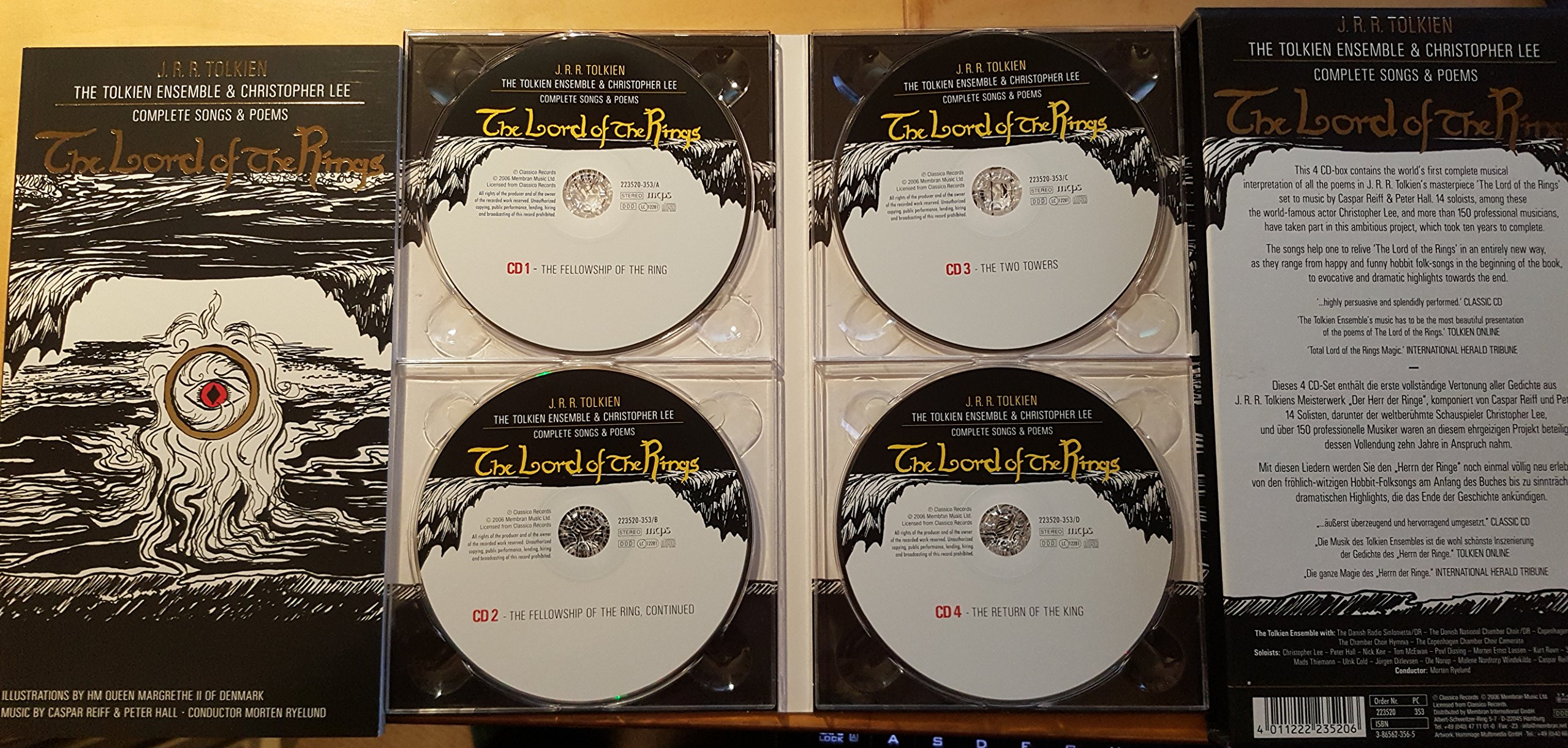 The Lord of the Rings Trilogy - Complete Book Set in English | Fantasy Adventure Novels by J.R.R. Tolkien | Perfect for Book Collectors & Fantasy Lovers | Great Gift for Readers & Movie Fans