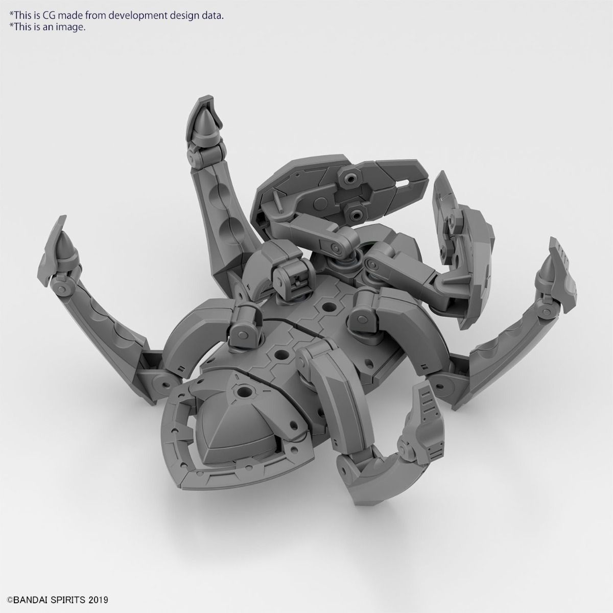 Bandai 30MM EV-15 1/144 Extended Armament Vehicle Model Kit - Multiple Legs Mecha Version for Action Figure Collectors & Sci-Fi Model Builders - Perfect for Display, Customization & Mecha Battles