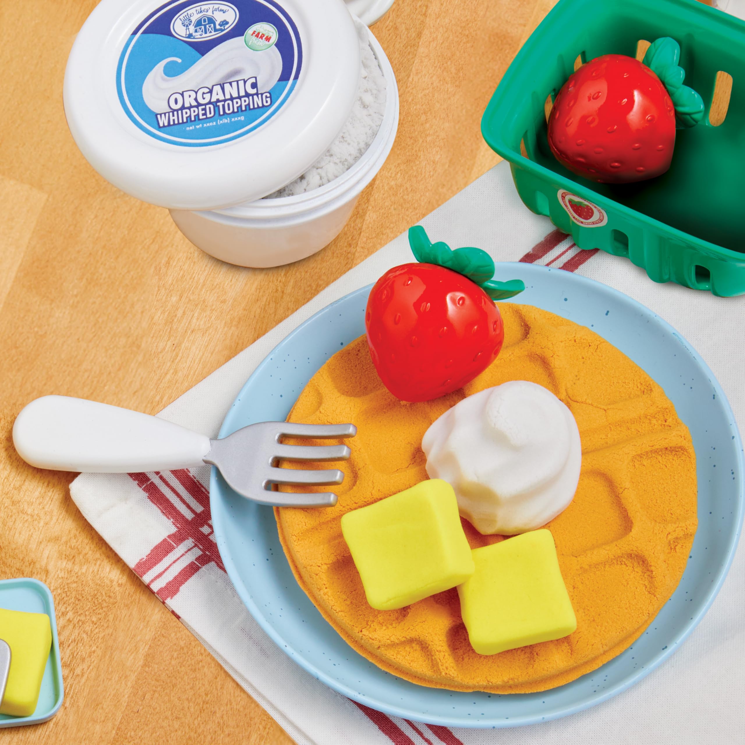 Creative Chefs Waffles Kit - Professional Waffle Maker Set for Home & Restaurant Use - Perfect for Breakfast, Brunch, and Dessert Making