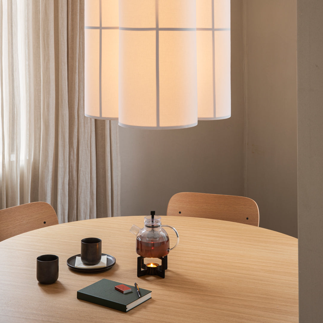 Stylish Androgyne Dining Table - Modern & Versatile for Kitchen, Dining Room, or Office | Perfect for Small Spaces & Entertaining Guests
