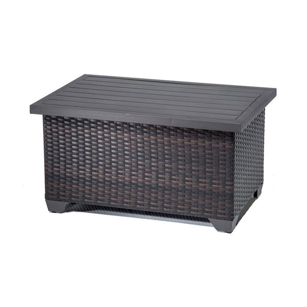 TK Classics Belle 5-Piece Black Wicker Patio Furniture Set - Outdoor Rattan Sofa, Chairs & Coffee Table for Garden, Poolside, and Backyard Relaxation