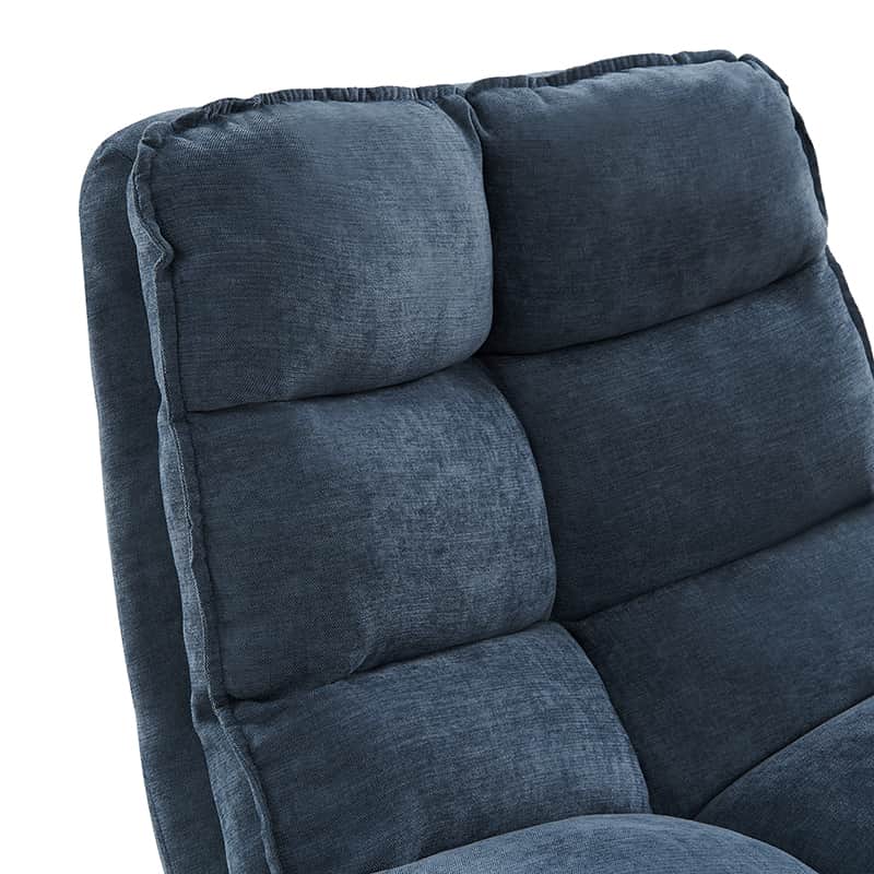 Simon Armless Office Chair with Thick Cushion - Ergonomic Comfort for Home Office, Study, and Workspace - Perfect for Long Hours of Sitting