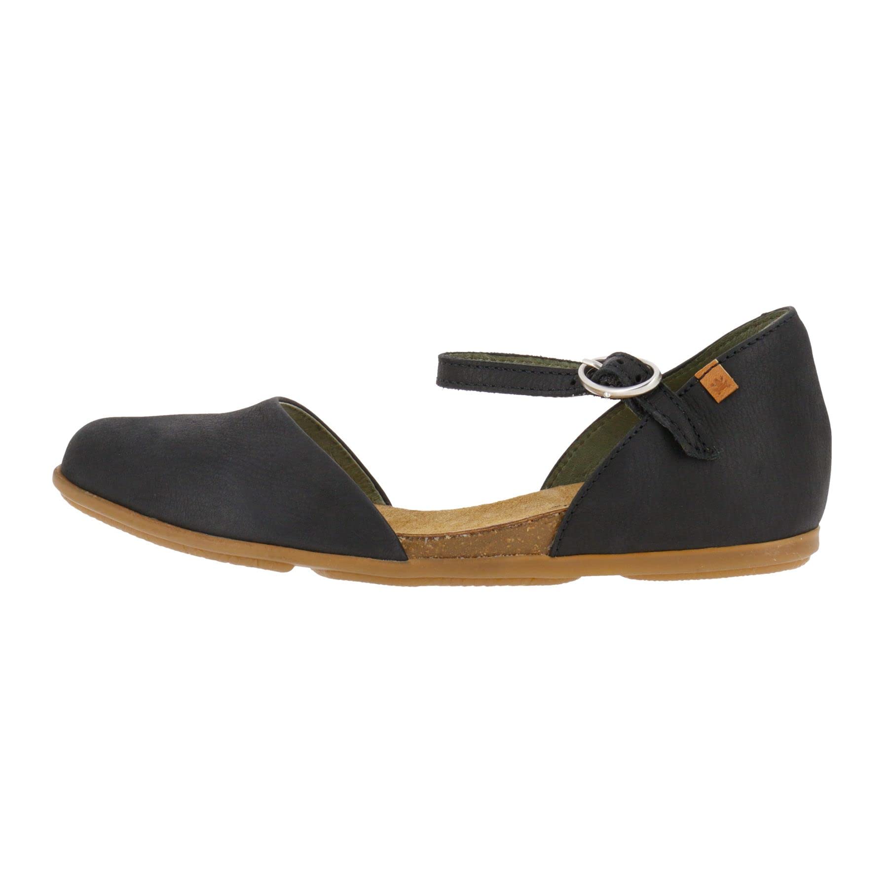 El Naturalista Women's Comfortable Leather Loafers & Sandals - Breathable Slip-On Shoes for Walking, Travel & Casual Wear