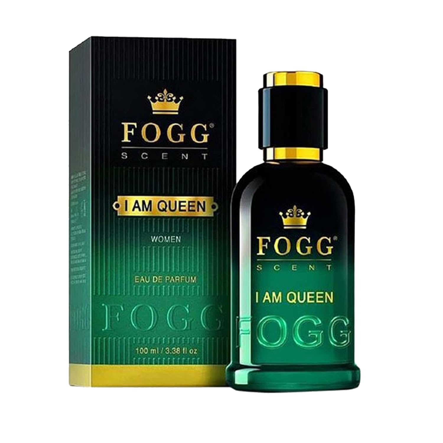 Fo'gg I Am Que'en Eau De Parfum for Women - Long-Lasting Fresh Floral Fragrance | Premium Luxury Perfume 100ml (3.38 Fl Oz) | Perfect for Date Night, Office & Special Occasions