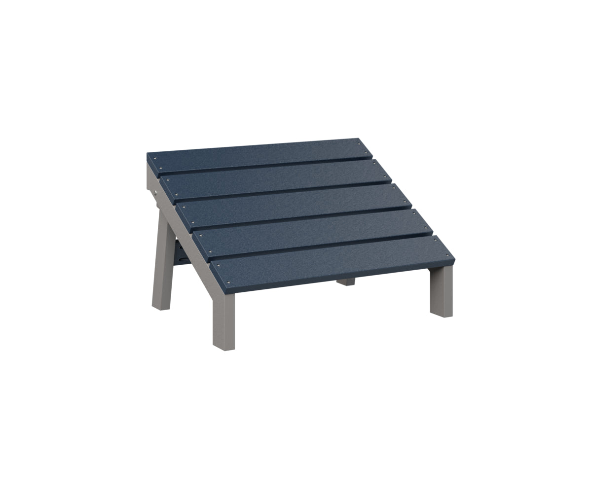 Navy Blue on Light Gray
