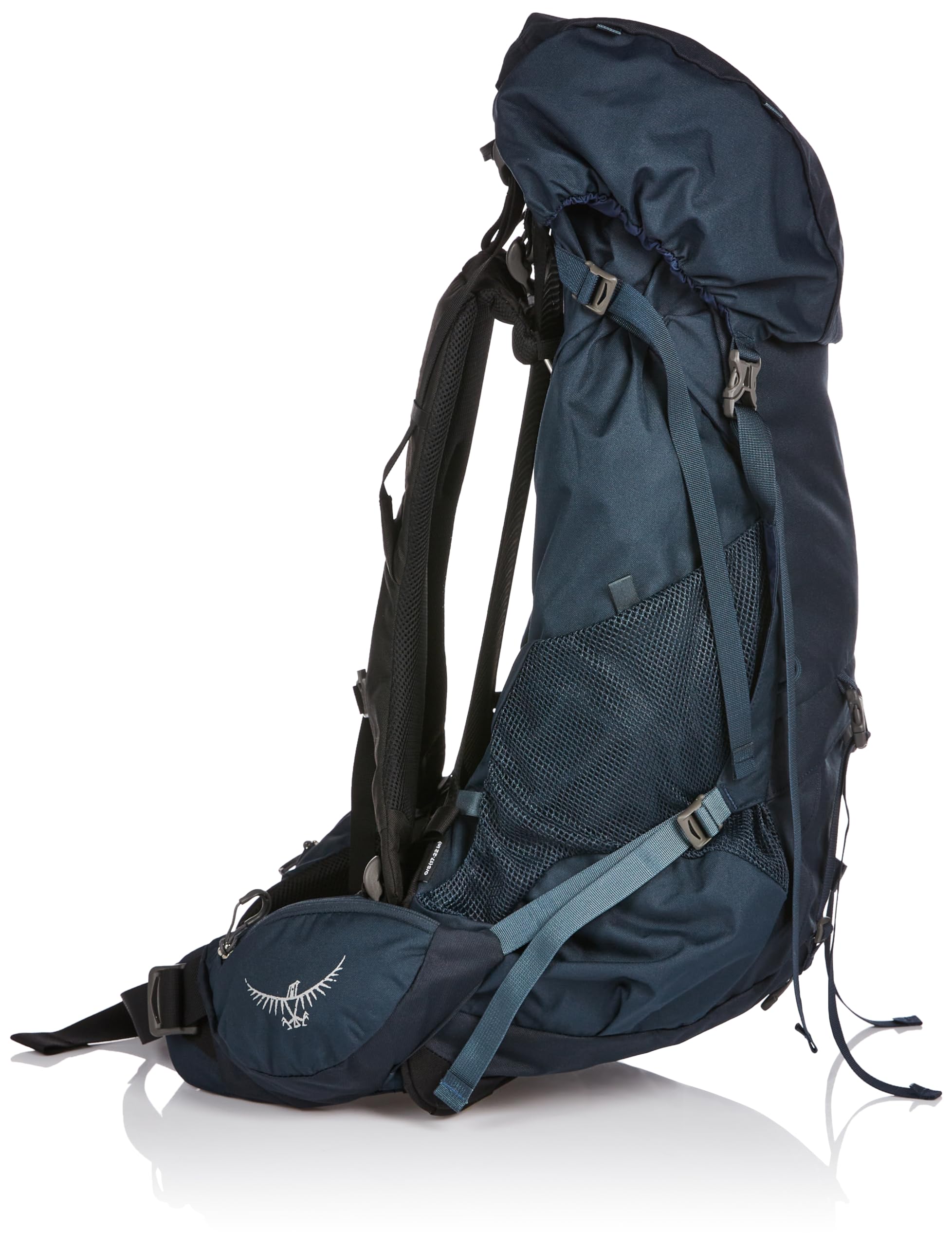Osprey Rook 65L Men's Hiking Backpack - Lightweight Travel Backpack for Camping & Trekking | Durable Midnight Blue Backpack for Outdoor Adventures