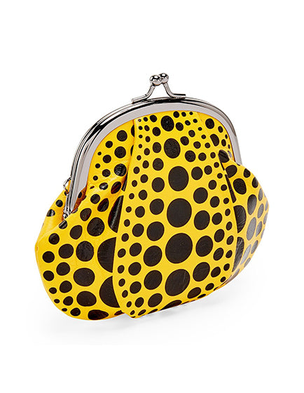 Yayoi Kusama Pumpkin Coin Purse - Stylish and Compact Wallet for Women - Perfect for Everyday Use, Travel, and Shopping