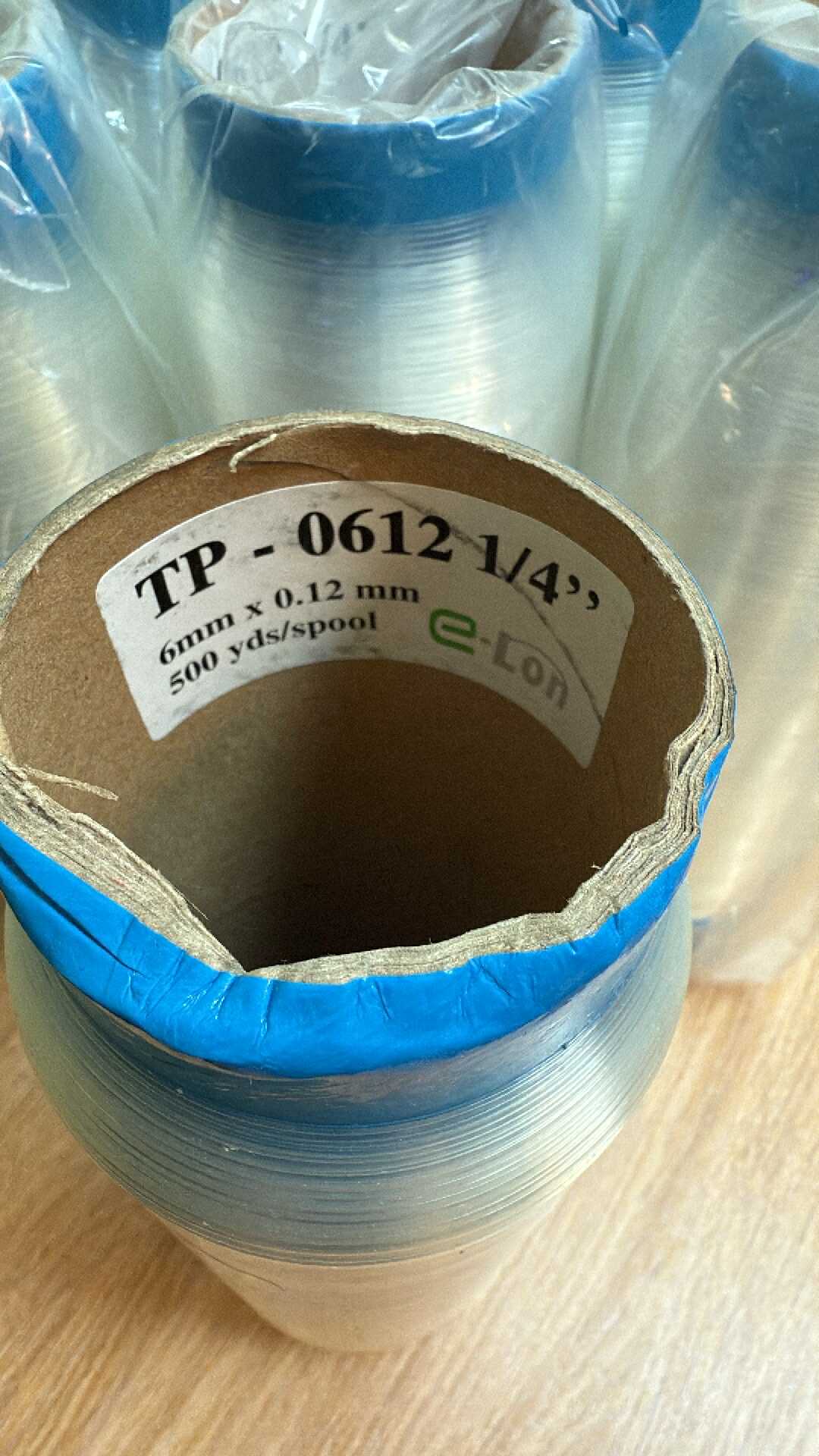 Clear Stretch Tape 6mm x 0.12mm - 500 Yards Roll for Packaging, Sealing & DIY Crafts - Strong Adhesive Tape for Shipping, Moving & Home Use