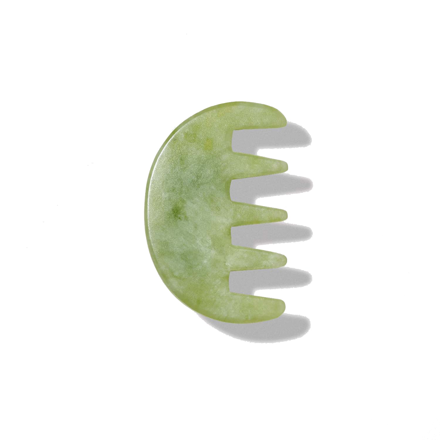 Jade Scalp Massager for Hair Growth - Relaxing Head Massager Tool for Stress Relief & Improved Circulation - Perfect for Home & Spa Use