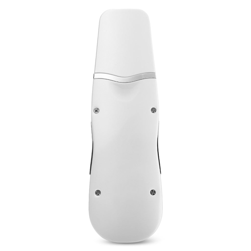 Professional Ultrasonic Face Skin Scrubber - Blackhead Remover & Pore Cleaner for Deep Cleansing - Perfect for Daily Skincare & Spa Treatment at Home