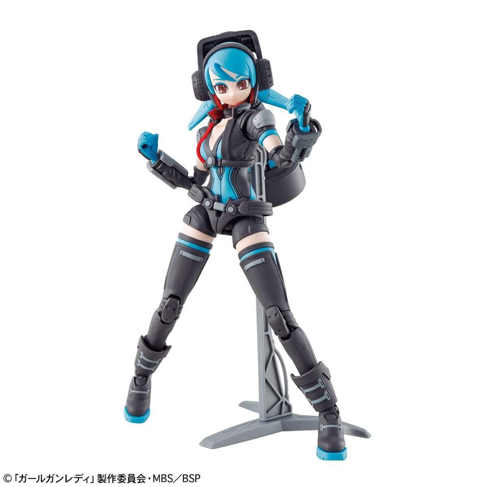 Bandai Girl Gun Lady Commander Alice Plastic Model Kit - Anime Figure Building Set for Collectors & Hobbyists - Perfect for Display, Gifts & DIY Projects