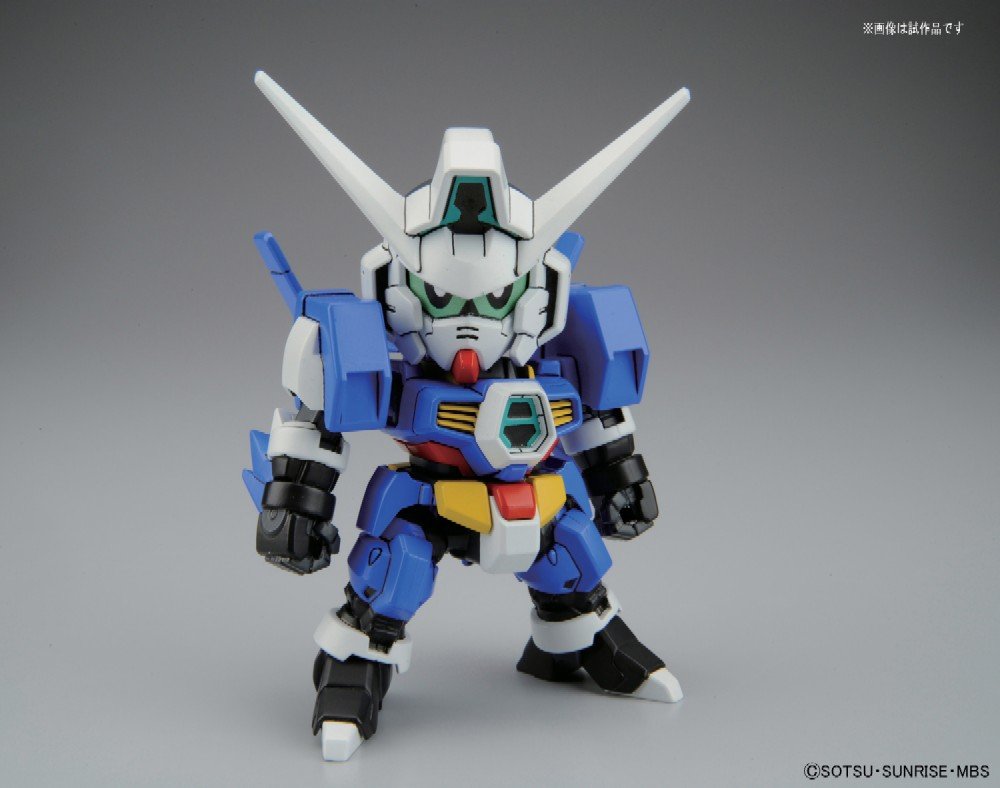 Bandai Hobby BB#369 Gundam AGE-1 SD Action Figure Model Kit - Perfect for Collectors & Gundam Fans | Display, Play & Customize