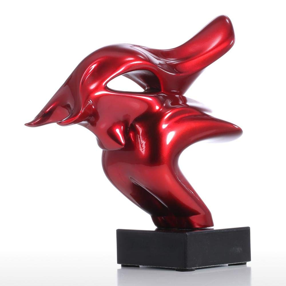 Abstract Bull Head Statue - Modern Resin Sculpture for Home Decor, Animal Figurine, Tabletop Art Ornament | Perfect for Living Room, Office, or Gift Idea