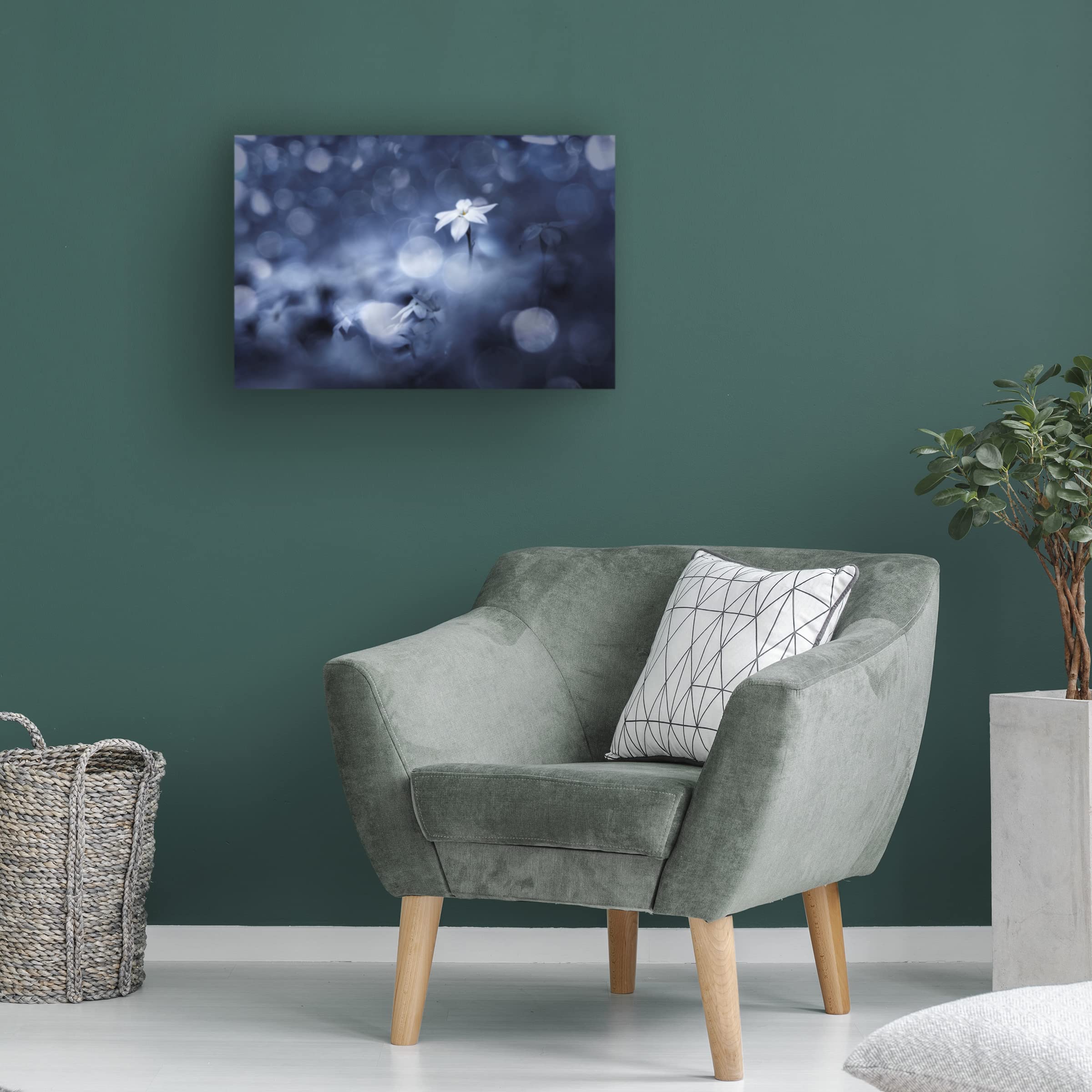 Takashi Suzuki 'Sparkling Background' Canvas Art Print - Modern Abstract Wall Decor for Living Room, Bedroom & Office - Premium Trademark Fine Art Collection