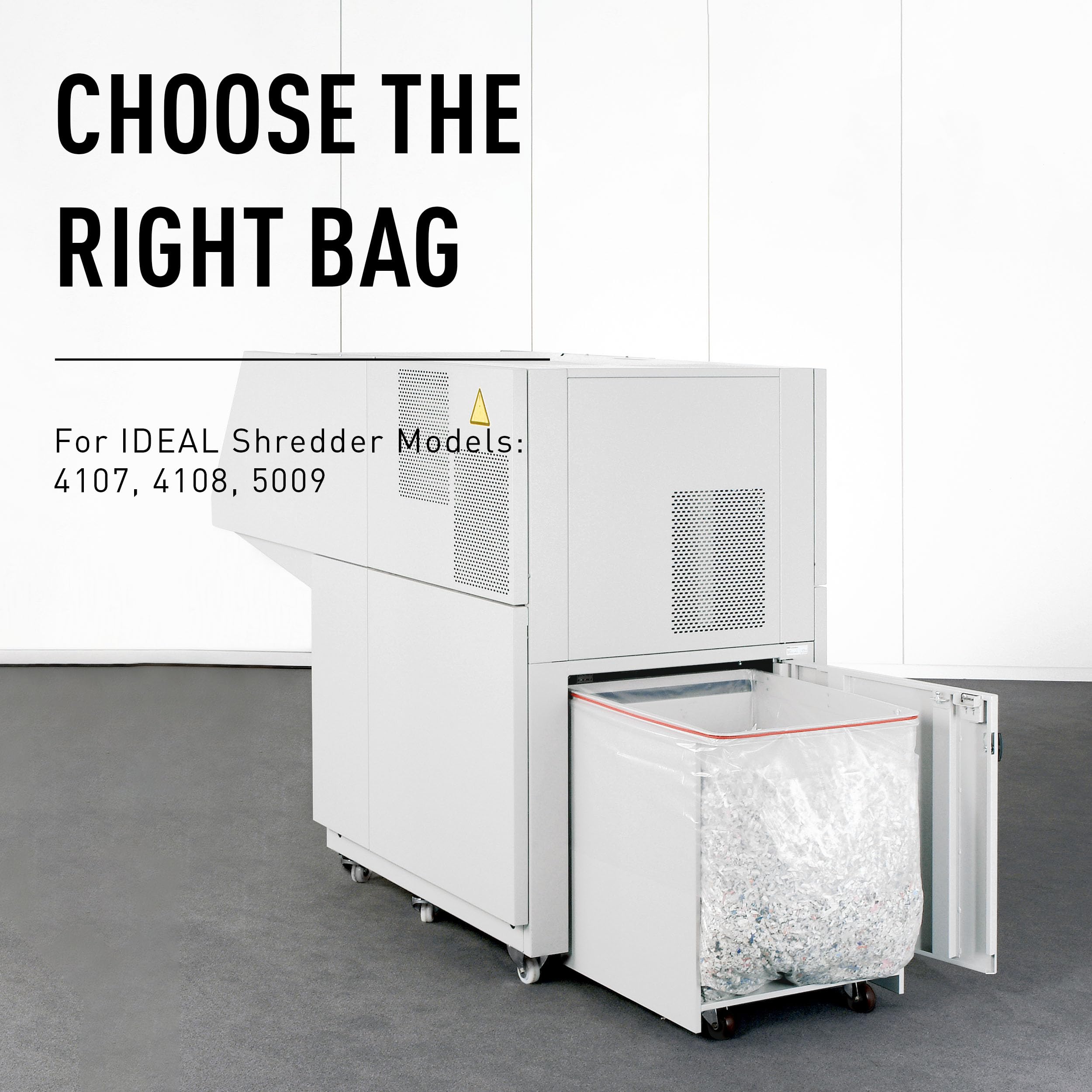 IDEAL AC0924H Heavy-Duty Shredder Bags - 40