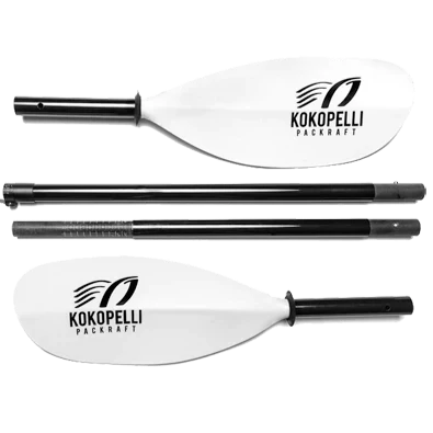 Premium Alpine Lake Paddle - 4-Piece Breakdown Kayak Paddle for Easy Transport & Storage | Perfect for Kayaking, Canoeing & Outdoor Water Adventures