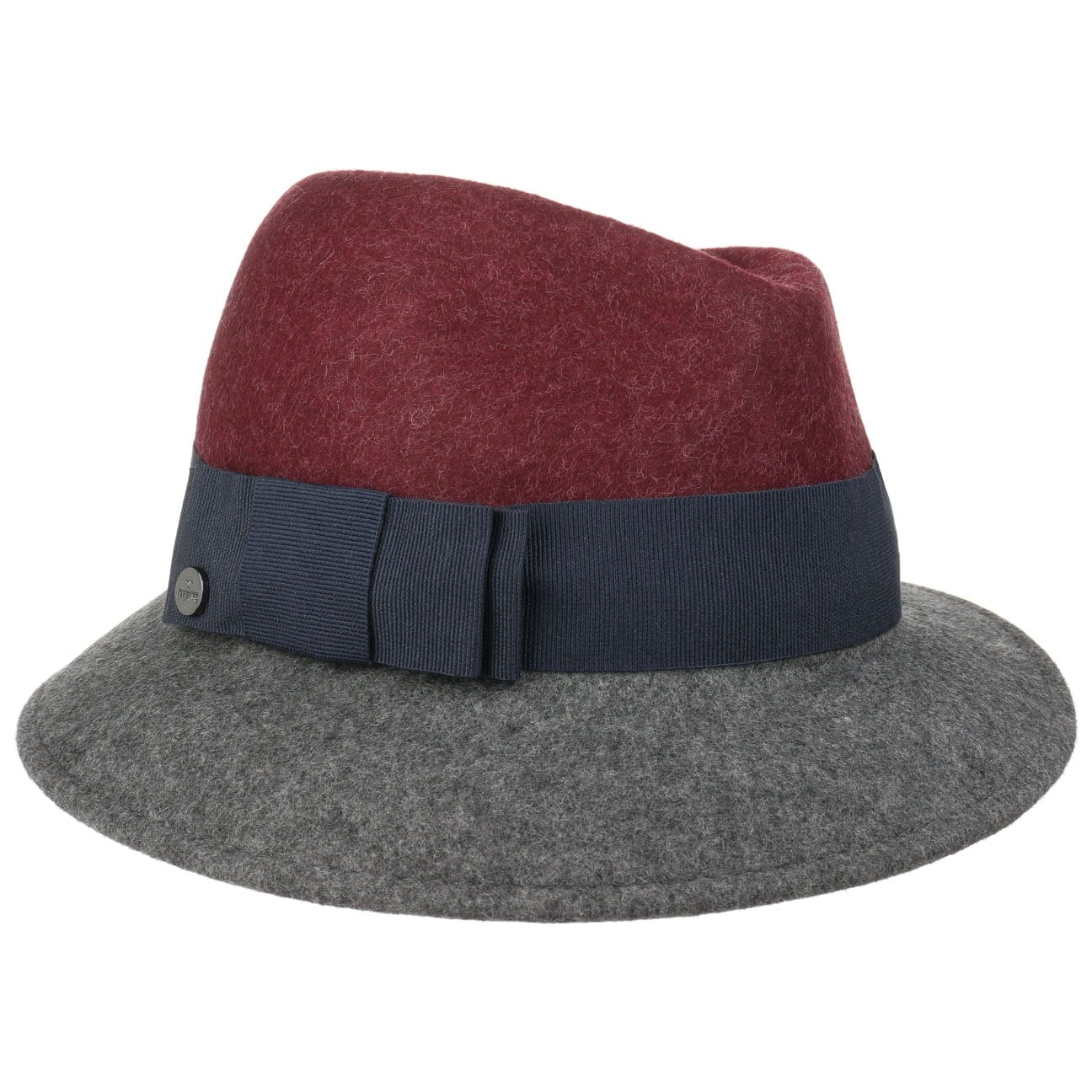 Lierys Asym Twotone Wool Felt Hat - Stylish Winter Fashion Accessory for Women | Perfect for Outdoor Events, Travel & Cold Weather