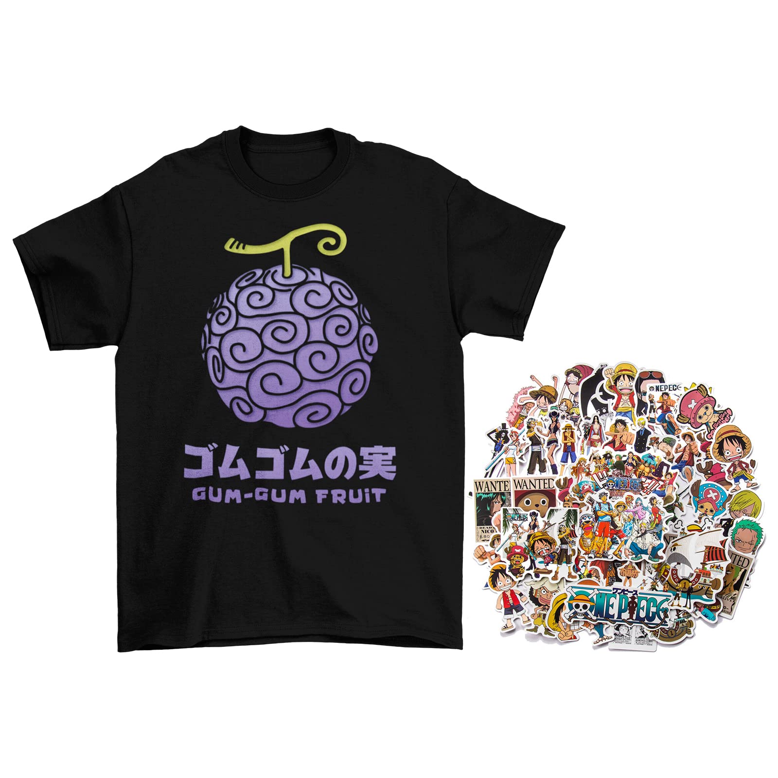 Anime Graphic T-Shirts & Stickers for Men & Women | Soft Cotton Manga Cosplay Tees for Teens | Perfect for Conventions, Gifts & Everyday Wear