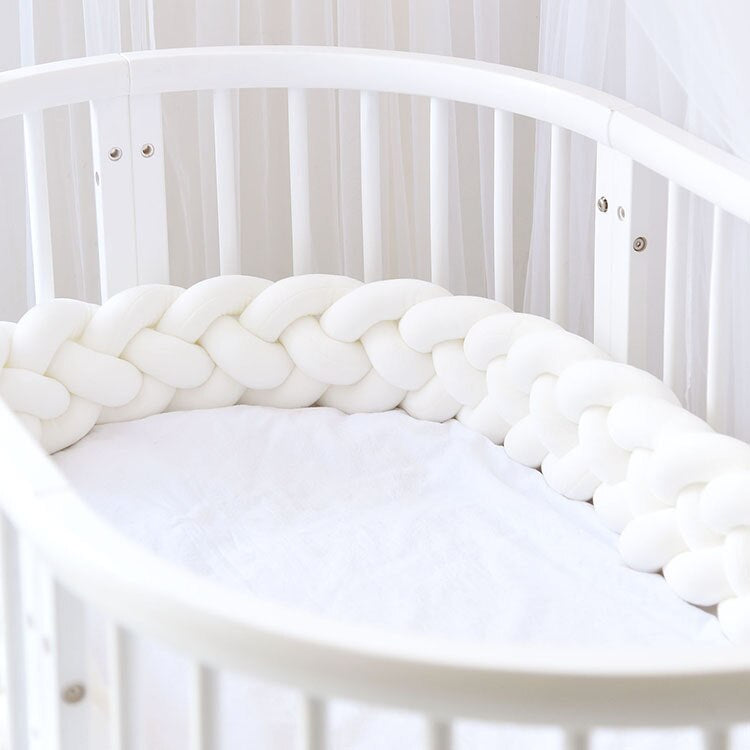 Stylish Baby Cot Bumper - Soft Crib Bumper for Modern Nurseries | Safe & Breathable Nursery Decor for Newborns & Toddlers | Perfect for Cozy Bedtime & Playtime