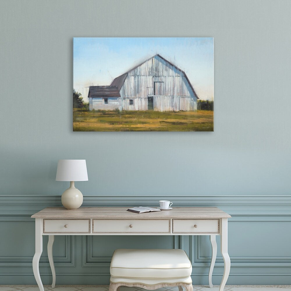 Barn II Printed Canvas Wall Art - 36x24 Inches Multi-Color Farmhouse Decor - Perfect for Living Room, Bedroom & Office Decorations