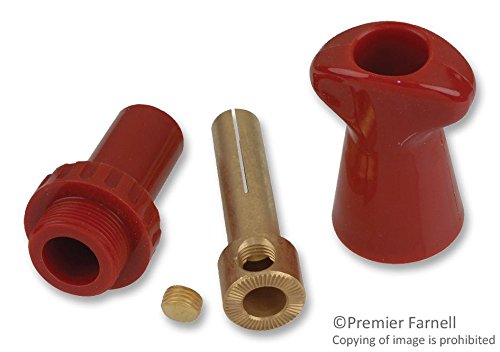Superior Electric PS100GR 100A Heavy Duty Electrical Socket Plug - Red - Ideal for Industrial Equipment, Generators, and High-Power Applications