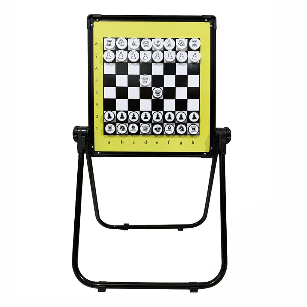 Magnetic Chess Set - Portable Vertical International Chess Board for Kids & Adults - Indoor & Outdoor Use - Adjustable for Beginners - Perfect for Travel, Home, Office & Classroom (Color: Chess Set)
