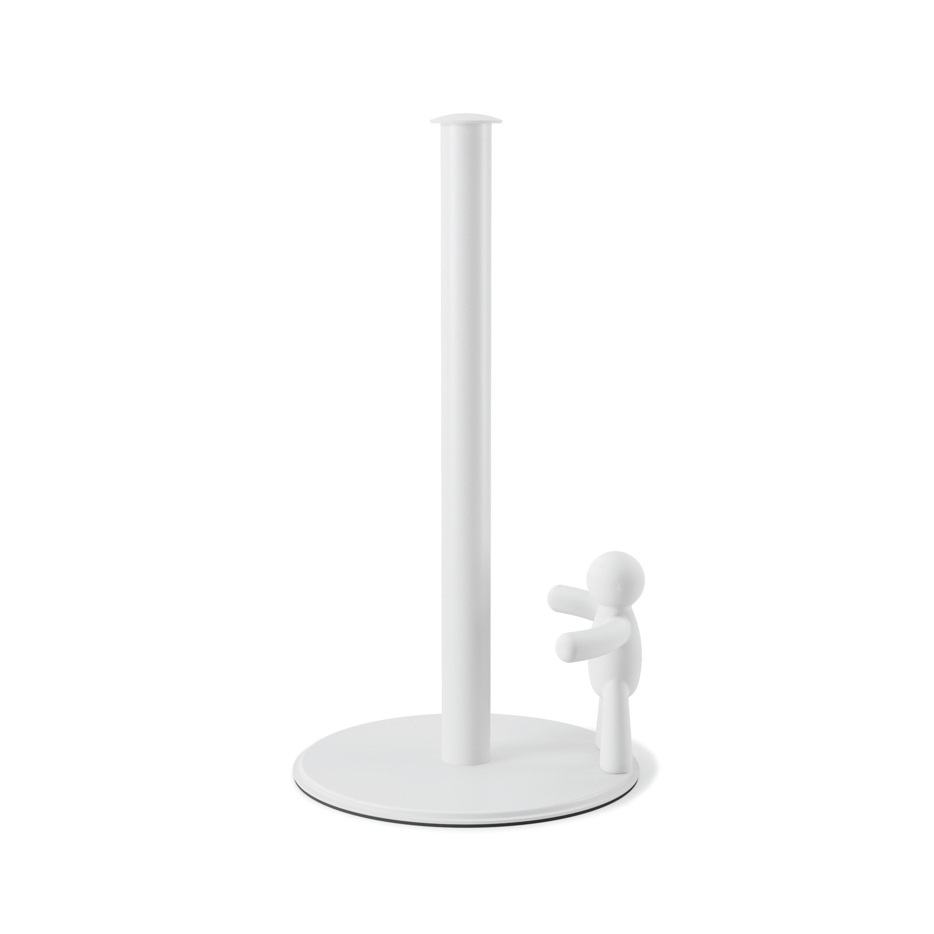 Buddy Paper Towel Holder - Wall Mount or Countertop Kitchen Organizer for Bathroom, Office & Laundry Room | Durable & Stylish Paper Towel Dispenser