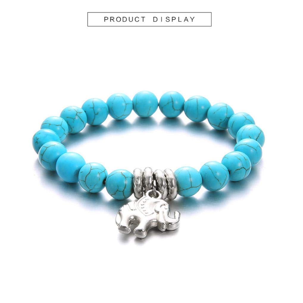 Unisex Boho Beaded Anklet Bracelet - Women's Elephant Beach Foot Chain Jewelry | Eco-Friendly & Stylish | Perfect for Summer, Beach, and Festival Outfits