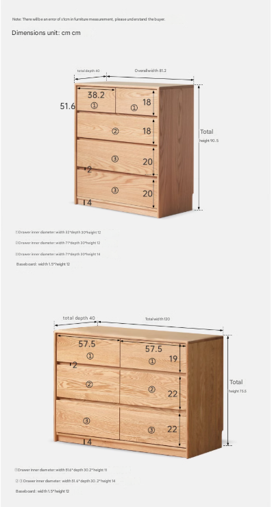 Solid Oak & Black Walnut Wood Storage Drawer - Handcrafted Wooden Organizer for Bedroom, Office, or Kitchen - Perfect for Jewelry, Utensils & Home Organization