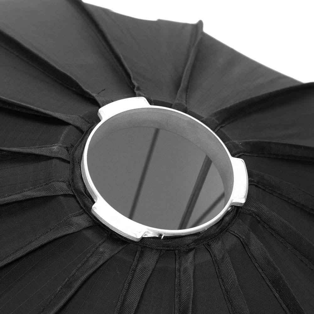 Godox AD S85S 85cm 16-Sided Parabolic Softbox with Silver Interior - Portable Photography Lighting Modifier for Studio & Outdoor Shoots