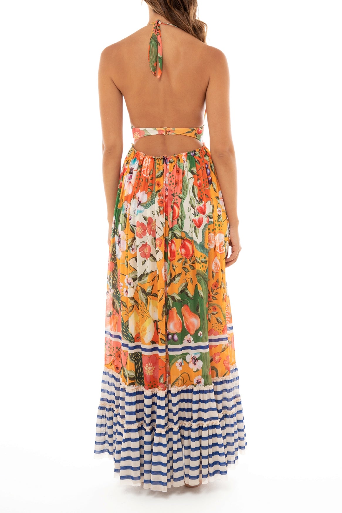 Seed Ashley Dress 13499 - Elegant Floral Print Summer Dress for Women | Perfect for Beach Vacations, Date Nights & Outdoor Weddings