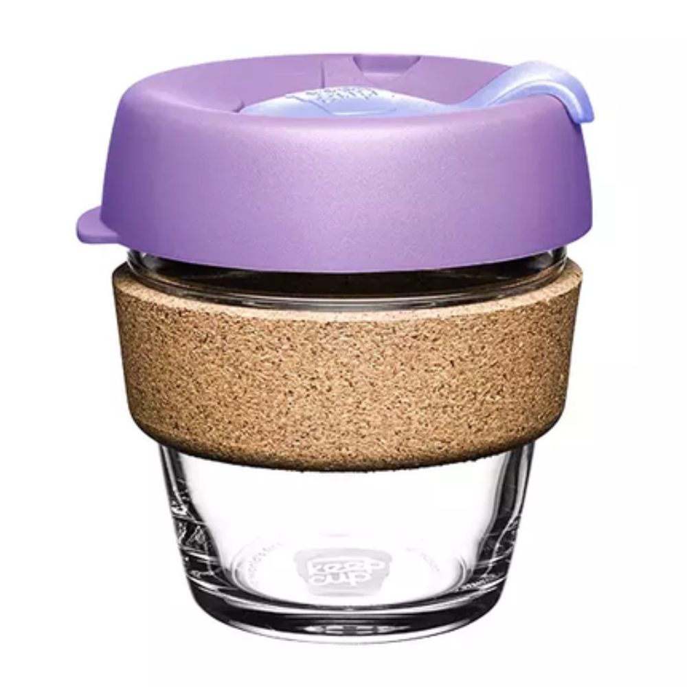 KeepCup Brew Cork 6oz Reusable Coffee Cup - Eco-Friendly Travel Mug for Hot & Cold Drinks - Perfect for Home, Office, and On-the-Go Use