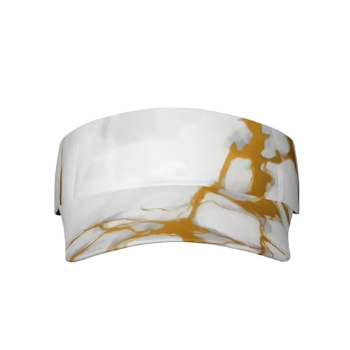 White Marble Gold Grain Watermark Background Design
