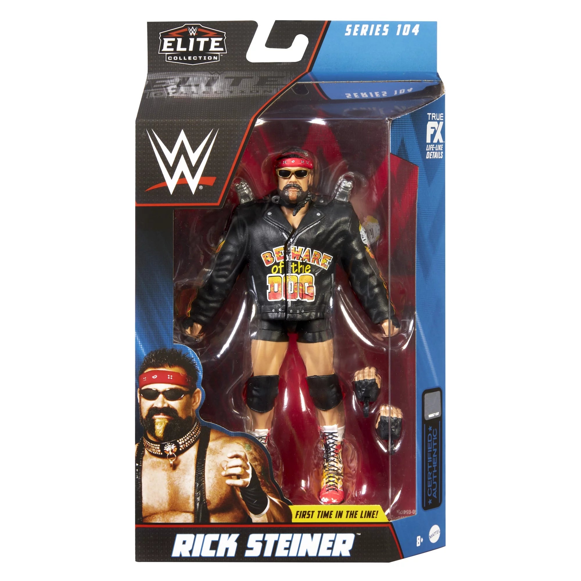 WWE Elite Rick Steiner Action Figure - Collectible Wrestling Toy for Fans & Kids | Perfect for Display, Play & Gifts