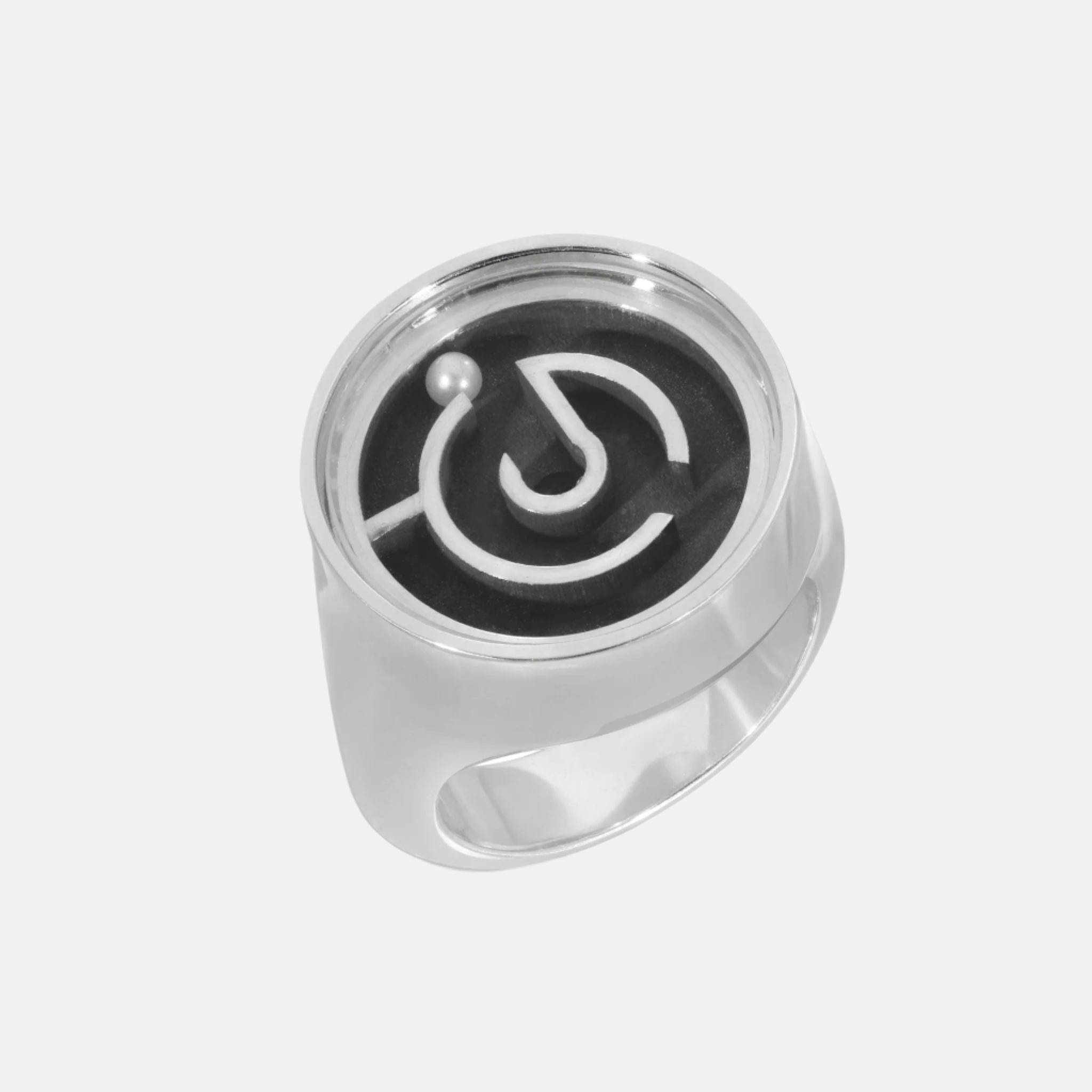 Elegant Petite Maze Ring in Sterling Silver - Perfect for Everyday Wear & Special Occasions