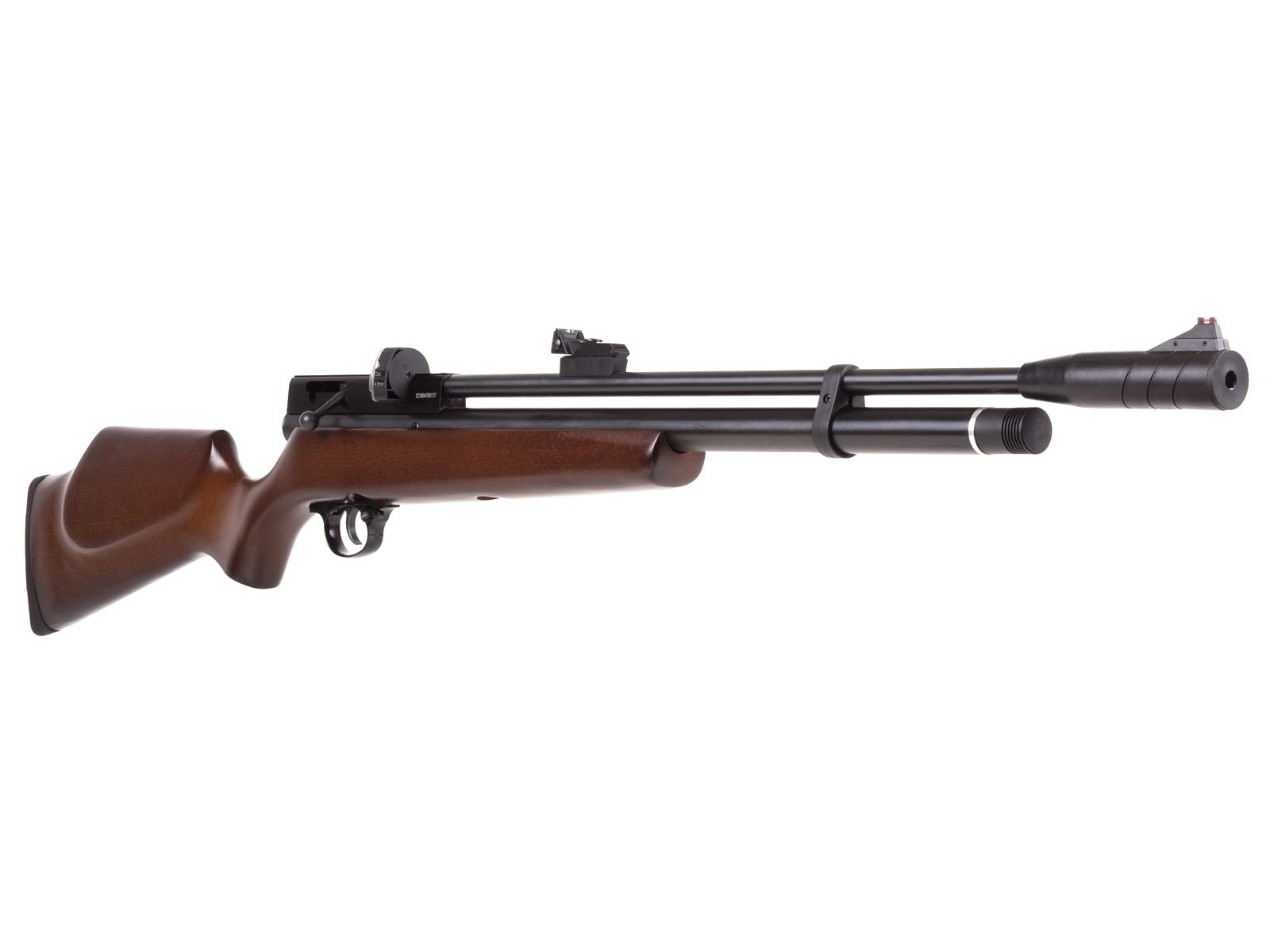 Beeman Chief II PCP Air Rifle .22 Caliber 2000 PSI with 10-Shot Magazine & Fiber Optic Sights - Hunting, Pest Control & Target Shooting