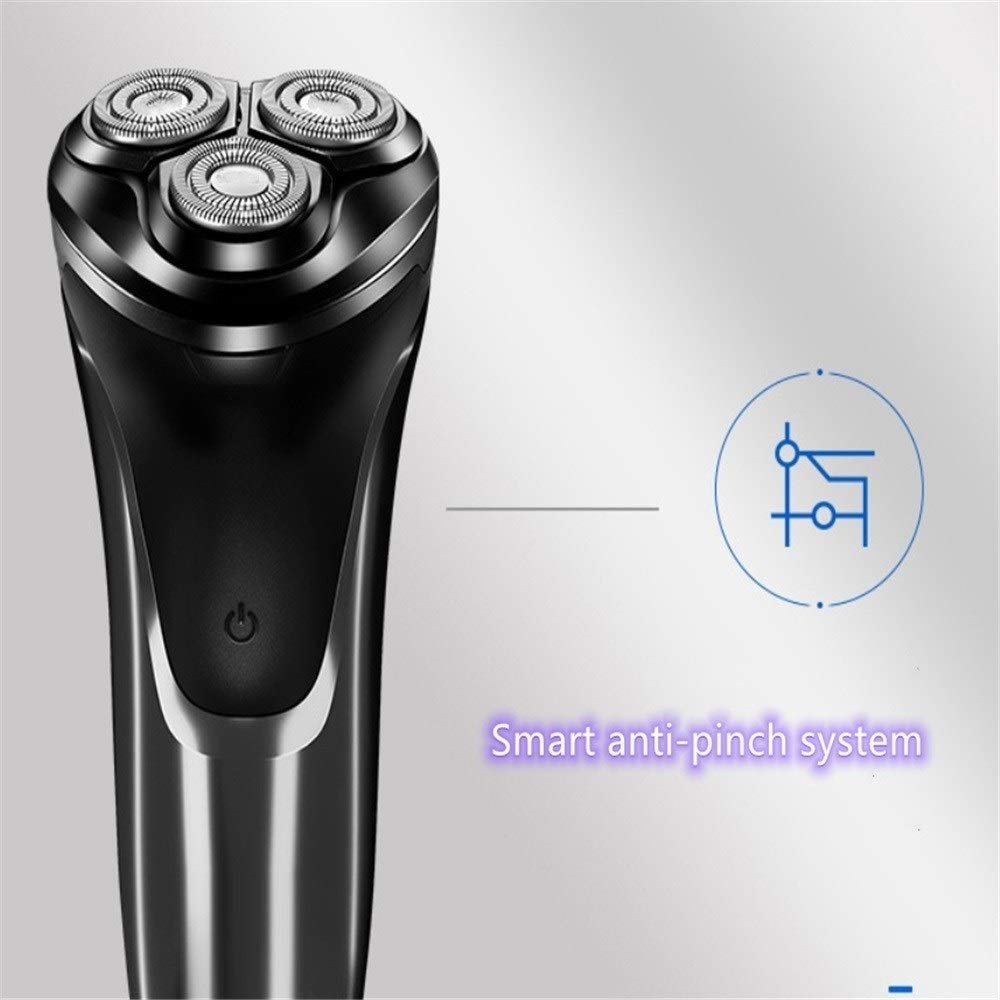 Premium Electric Shaver for Men - Waterproof Body Grooming Razor with Rotary Blades - Perfect for Travel, Gym & Daily Grooming Routine