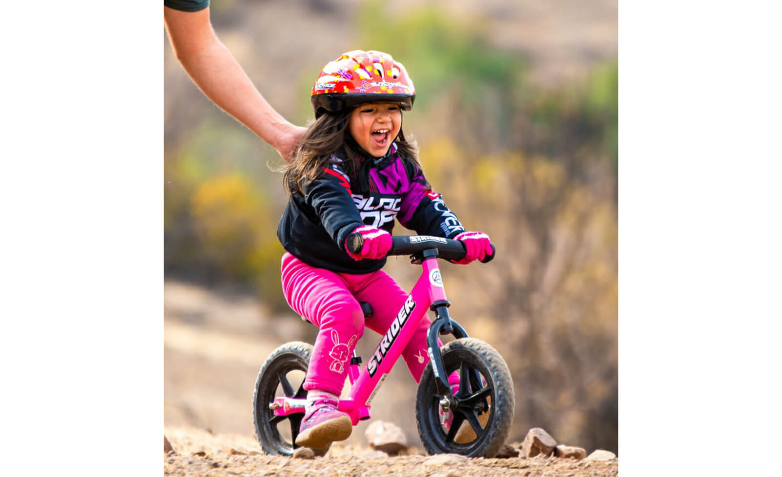 Strider 12 Sport Balance Bike for Kids - Lightweight Aluminum Frame, Adjustable Seat & No Pedals - Perfect for Toddler Learning to Ride, Outdoor Play & Backyard Fun