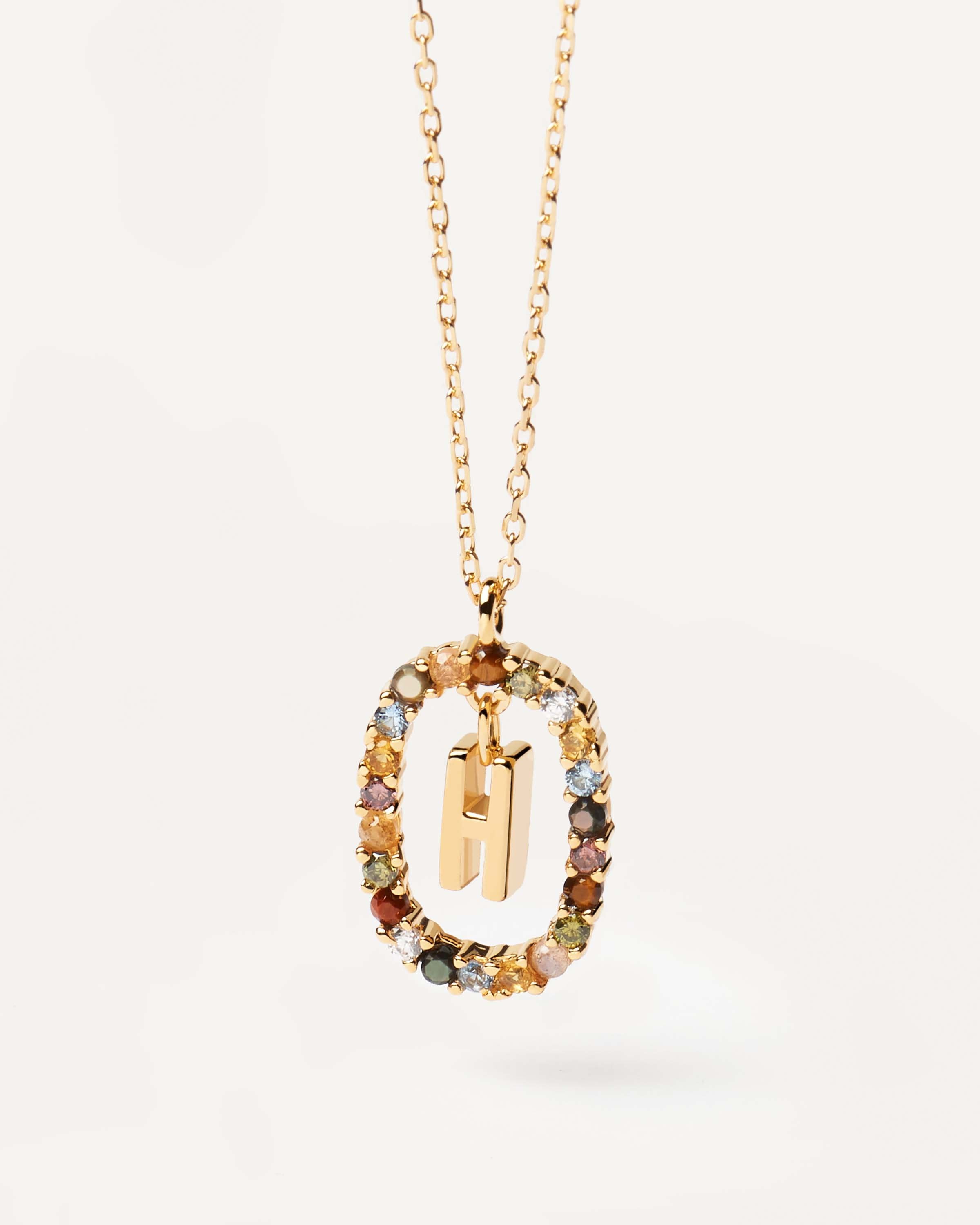 Letter H Necklace - Personalized Initial Pendant for Women & Girls - Perfect for Birthdays, Anniversaries & Gifts | Elegant Jewelry for Everyday Wear
