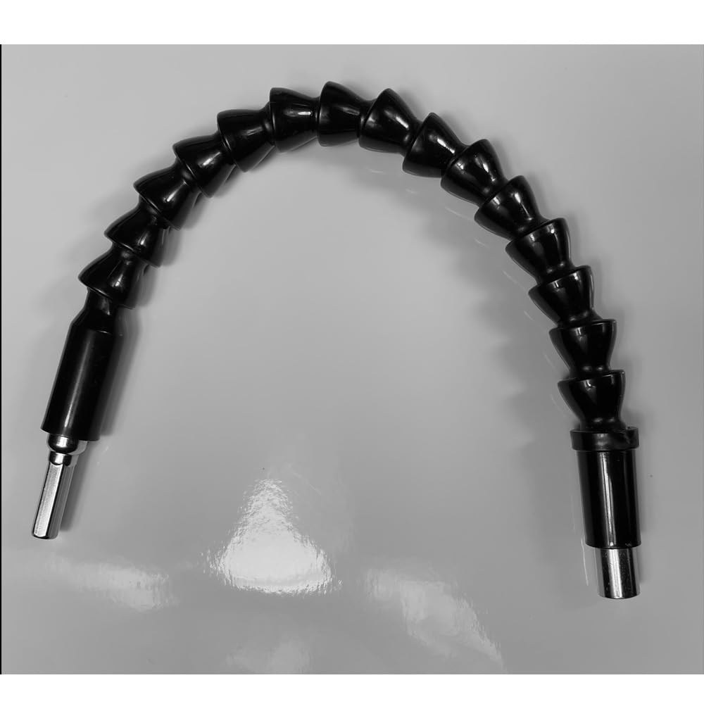 4 Pcs Flexible Drill Bit Extension Set - 1/4'' Hex Shank Screwdriver Adapter Kit (11.6