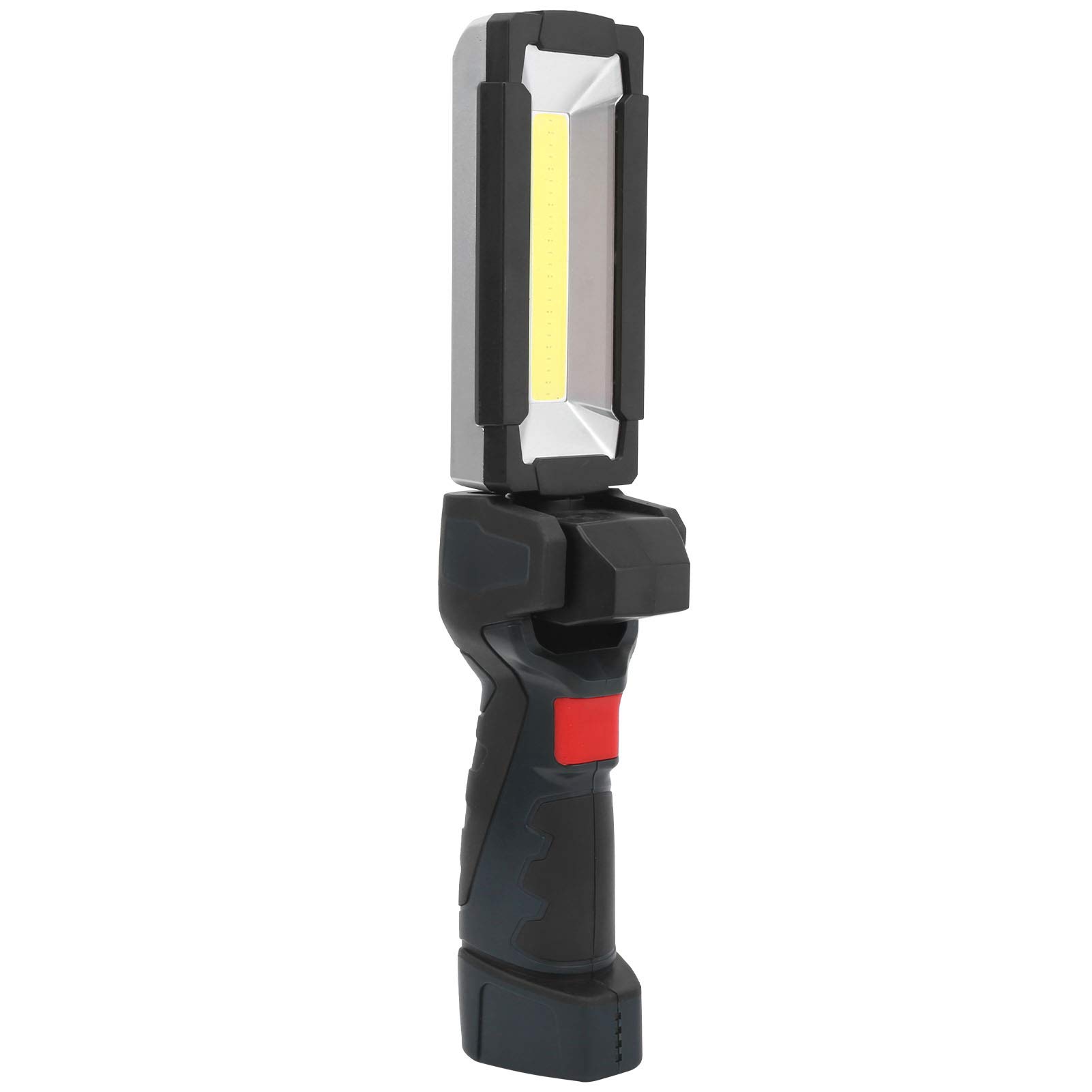 Portable LED Work Light - IPX4 Waterproof USB Rechargeable Inspection Lamp with Socket Charging for Mechanics, Camping, Emergency & Home Repairs