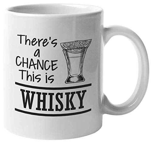 Funny Whisky Coffee Mug - 11oz Ceramic Cup for Tea & Coffee Lovers - Perfect Gift for Whisky Enthusiasts & Office Decor